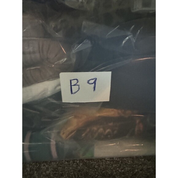 Broken Promises Embroidered Striped Women XS Crewneck Longsleeve Logo Pink Green - Picture 7 of 7